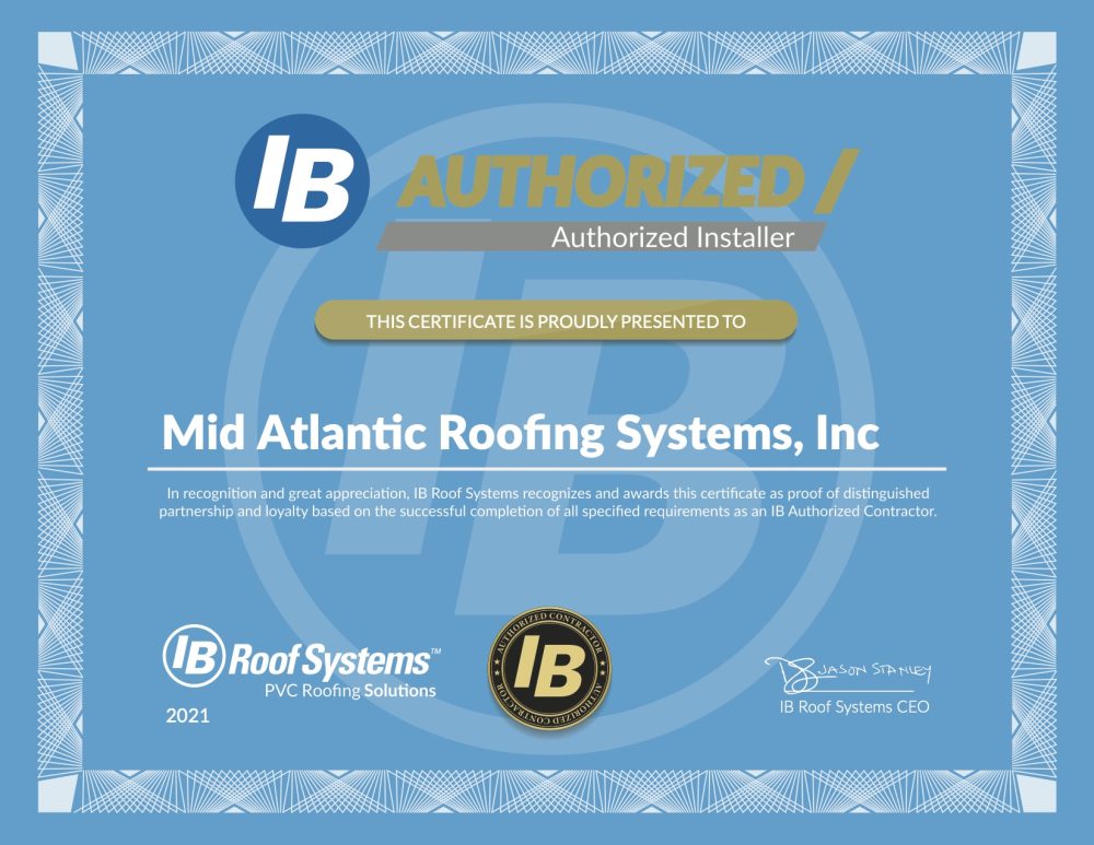 Ib Mid Atlantic Authorized Cert