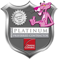 Owens Corning Platinum Preferred Contractor